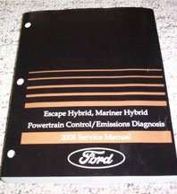 2008 Ford Escape Hybrid Powertrain Control & Emissions Diagnosis Service Manual