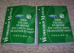 2008 Ford Escape & Escape Hybrid Service Manual