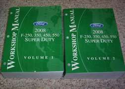2008 Ford F-550 Super Duty Truck Service Manual