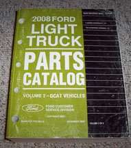 2008 Ford F-550 Super Duty Truck Parts Catalog