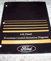 2009 Ford F-550 Super Duty 6.4L Diesel Powertrain Control & Emissions Diagnosis Service Manual 2009 Ford F-550 Super Duty 6.4L Diesel Powertrain Control & Emissions Diagnosis Service Manual