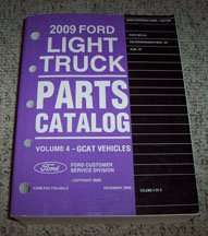 2009 Ford Escape & Escape Hybrid Parts Catalog