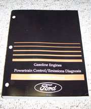 2009 Ford Escape Gas Engines Powertrain Control & Emissions Diagnosis Service Manual
