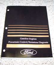 2009 Ford F-250 Super Duty Truck Gas Engines Powertrain Control & Emissions Diagnosis Service Manual