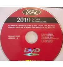 2010 Ford Explorer Service Manual DVD