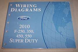 2010 Ford F-450 Super Duty Truck Wiring Diagram Manual