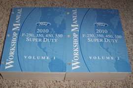 2010 Ford F-450 Super Duty Truck Service Manual