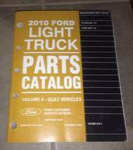 2010 Ford Edge Parts Catalog
