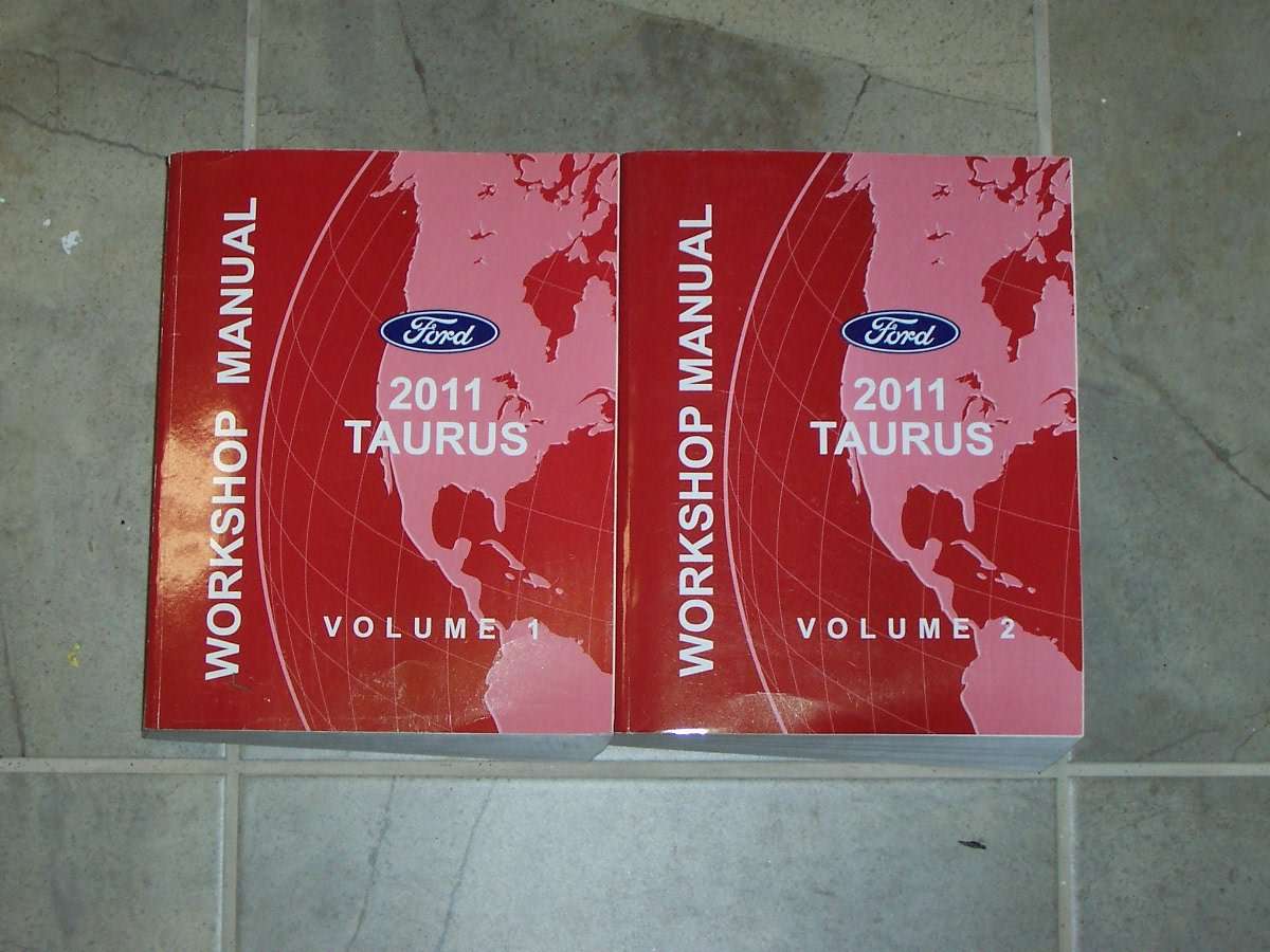 2011 FORD TAURUS OWNERS MANUAL visual data 7