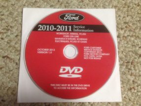 2011 Ford F-53 Motorhome RV Chassis Service Manual DVD