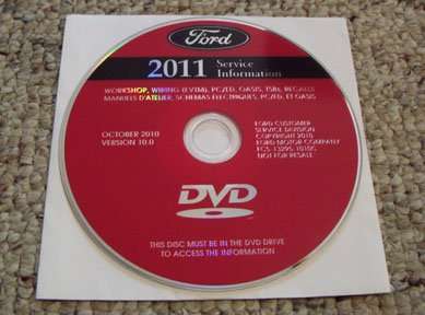 2011 Ford Medium & Heavy Duty Trucks Service Manual DVD