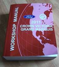 2011 Ford Crown Victoria Shop Service Repair Manual