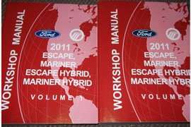 2011 Ford Escape & Escape Hybrid Service Manual