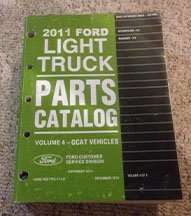 2011 Ford Transit Connect Parts Catalog