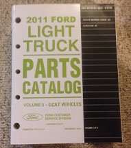 2011 Ford Escape & Escape Hybrid Parts Catalog