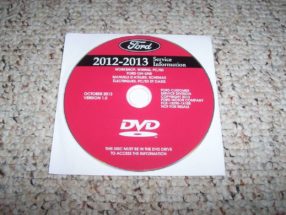 2013 Ford F-53 Motorhome RV Chassis Service Manual DVD