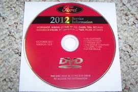2012 Ford Focus Service Manual DVD 2012 Ford Focus Service Manual DVD