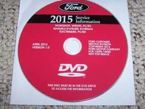 2015 Ford Escape Service Manual DVD