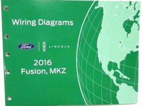 2016 Ford Fusion Wiring Diagram Manual