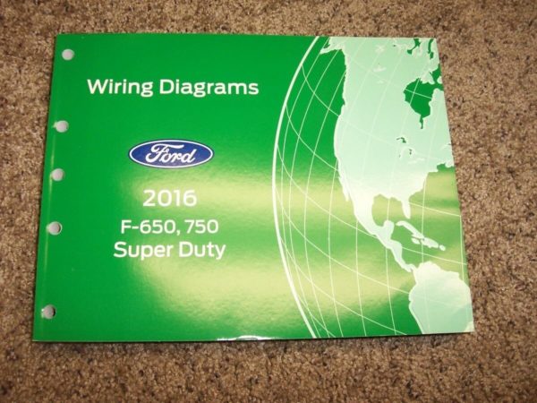 2016 Ford F-750 Wiring Diagram Manual