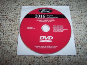 2016 Ford F-53 Motorhome RV Chassis Service Manual DVD