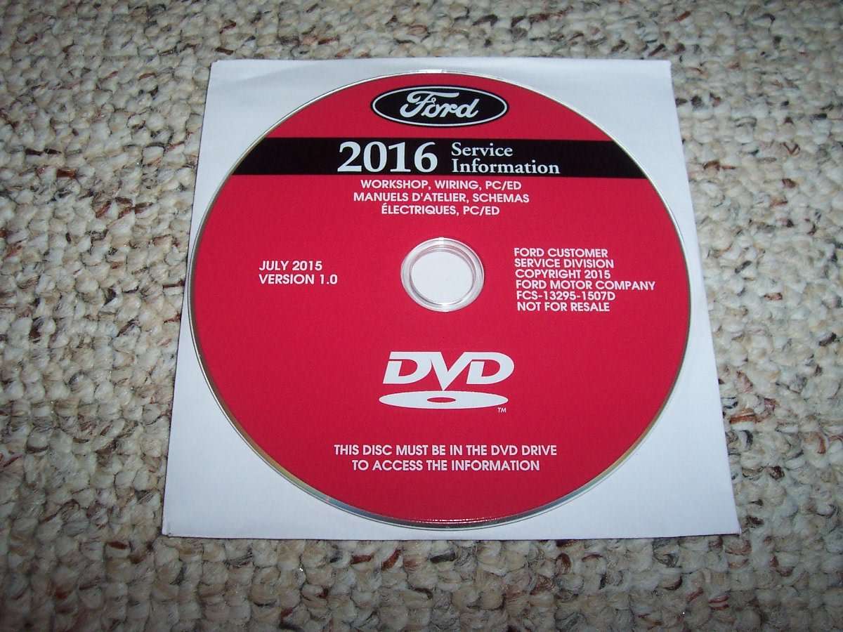 2016 Ford F-53 Motorhome RV Chassis Service Manual DVD 2016 Ford F-53 Motorhome RV Chassis Service Manual DVD