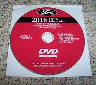 2016 Ford F-750 Medium Duty Trucks Service Manual DVD