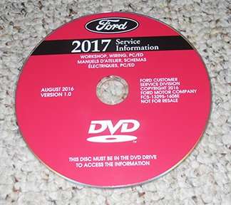 2017 Ford F-150 Truck Shop Service Repair Manual DVD