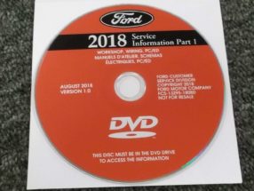 2018 Ford F-53 Motorhome RV Chassis Service Manual DVD