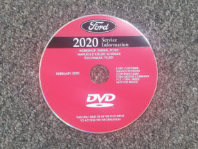 2020 Ford F-750 Truck Service Manual DVD