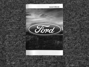2023 Ford Mustang Owner Operator Maintanance Manual